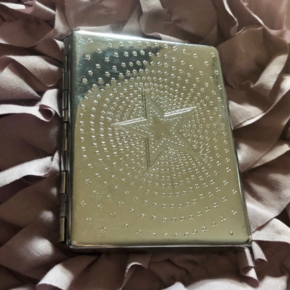 Classy Silver Star Business Card holder - Picture 3 of 3